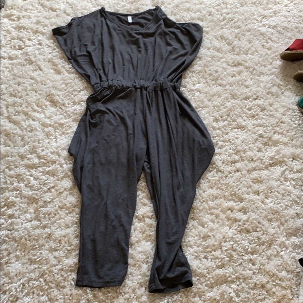 Cotton jump suit